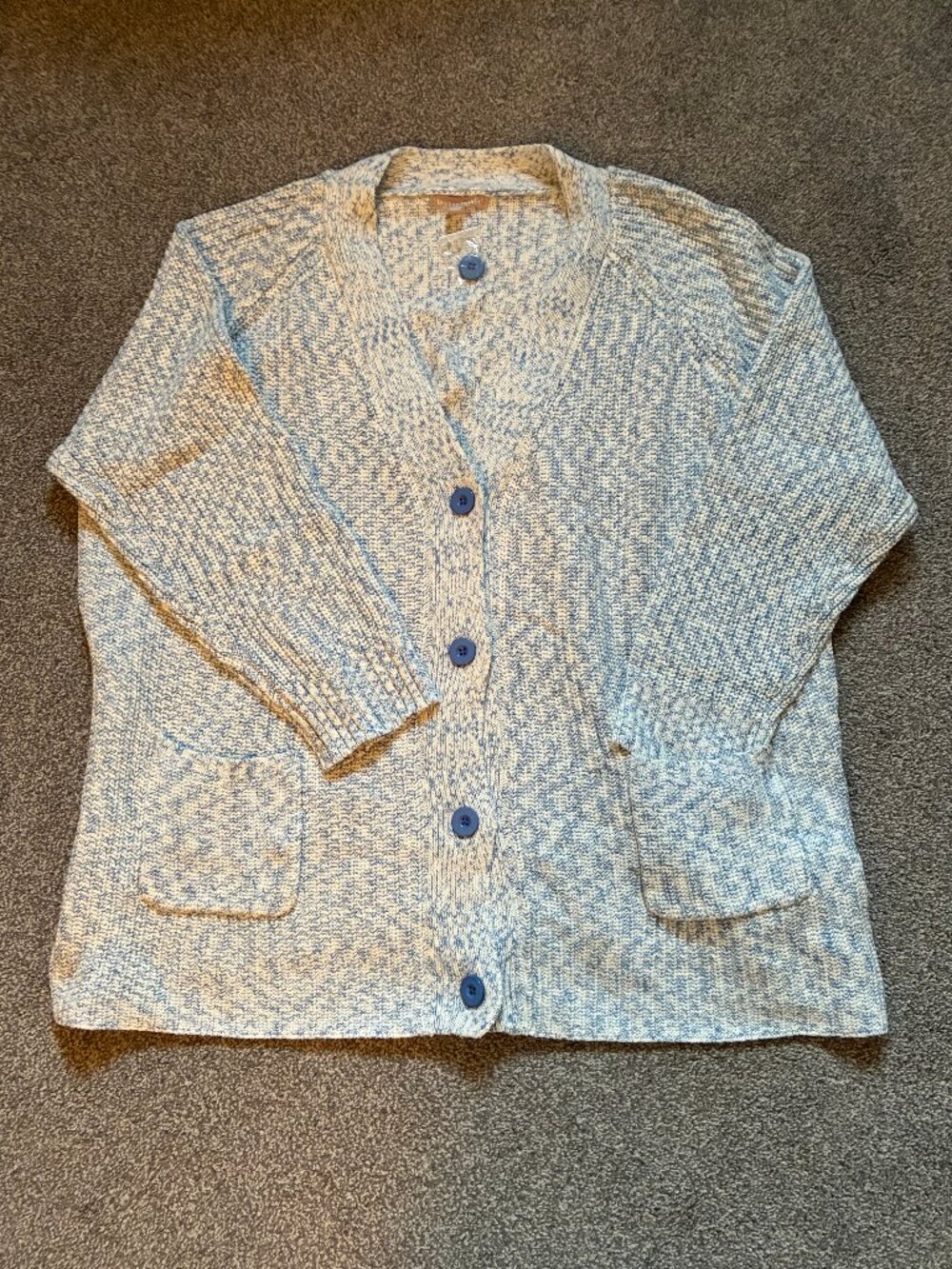 Woman Within Shaker Cardigan